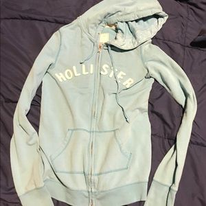 Hollister zip hoodie